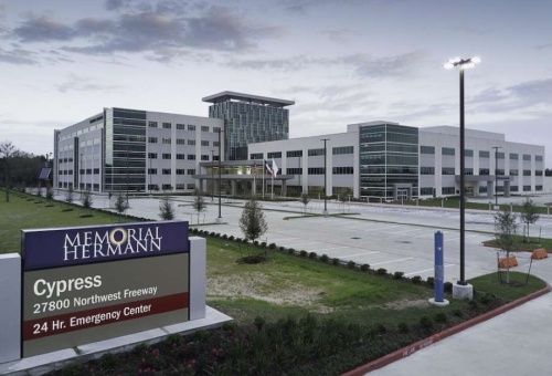 The Memorial Hermann Cypress Hospital on Hwy. 290 in Cypress is expanding. (Courtesy Memorial Hermann)