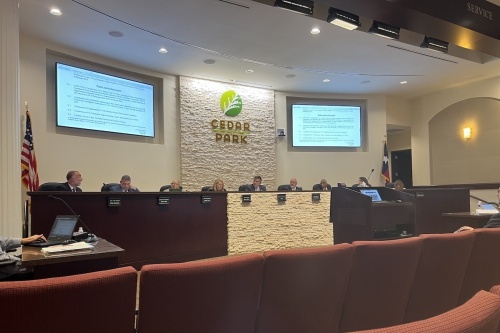 Cedar Park City Council voted to table an amendment to a portion of a 22.5-acre mixed-use development at the July 28 meeting. (Zacharia Washington/Community Impact Newspaper)