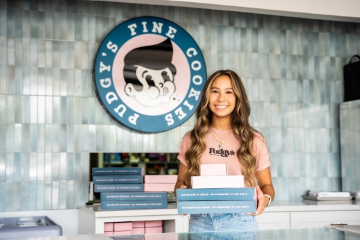 The shop is run by Van Teamer, owner and creator of Pudgy’s Fine Cookies. (Courtesy Michael Ma)