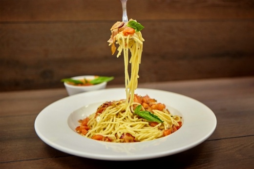 Menu items at Adriatic Cafe include pasta, pizzas, calzones, seafood and other Italian classics. (Courtesy Adriatic Cafe)