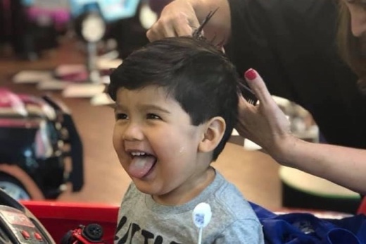 Sharkey's Cuts for Kids offers a child-centered salon experience for haircuts, curls, updos and beauty services. (Courtesy Sharkey's Cuts for Kids)