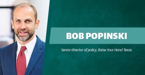 Bob Popinski is the senior director of policy for Raise Your Hand Texas. (Courtesy Raise Your Hand Texas)