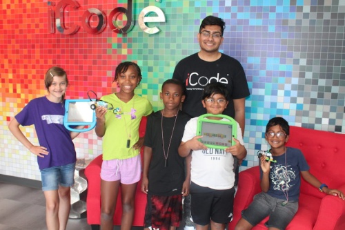 iCode teaches children about learning and career opportunities within STEM. (Courtesy iCode)