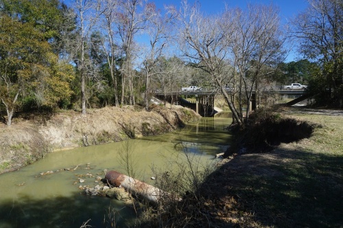 Flood mitigation efforts are underway along Cypress Creek. (Mikah Boyd/Community Impact Newspaper)