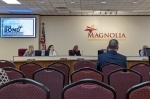 Magnolia ISD called a 2022 bond election during the Aug. 8 meeting. (Anna Lotz/Community Impact Newspaper)