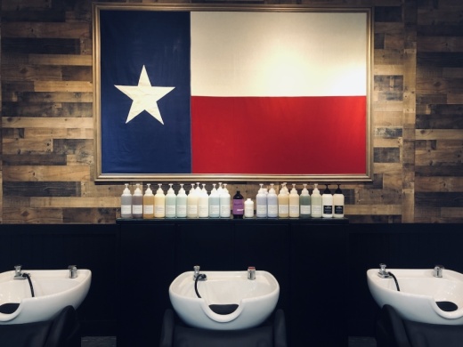 Les Scissors salon, in Sugar Land, has seen new ownership and is in the middle of a remodel. (Courtesy Les Scissors)