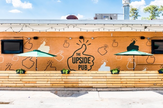 The Upside Pub is the newest hangout spot for the Garden Oaks and Oak Forest neighborhoods. (Courtesy Becca Wright)