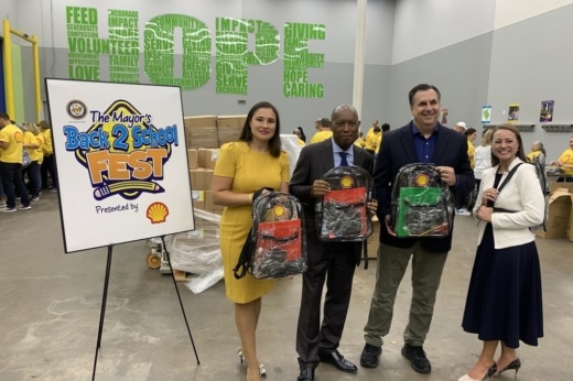 The 12th annual Back to School Fest will give thousand of students access to backpacks, school supplies and on-site health screenings. (Courtesy city of Houston)