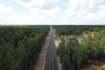 Montgomery County Precinct 2 completed the first stage of its widening project on Nichols Sawmill Road, Commissioner Charlie Riley announced Aug. 9. (Courtesy Montgomery County Precinct 2)