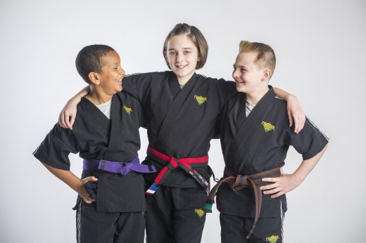 Premier Martial Arts' curriculum combines elements of karate, taekwondo, krav maga and kickboxing. (Courtesy Premier Martial Arts)