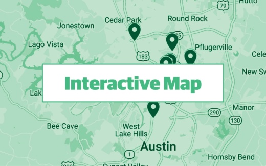 The following commercial permits have been filed recently in Northwest Austin under the Texas Department of Licensing and Regulation. (Courtesy Google Maps)