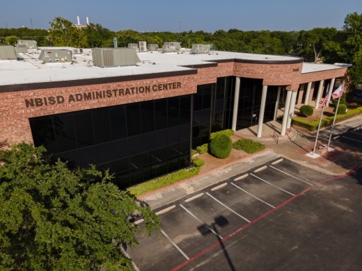 the front of the NBISD administration building