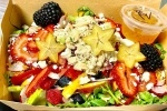 The peach berry salad has been one of the most popular items since the cafe opened Aug. 1. (Courtesy Kale & Kettle Cafe)