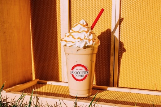 Scooter’s Coffee opened its Lewisville location Aug. 8. (Courtesy Scooter's Coffee)