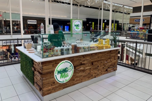 In mid-June, Mango Biche Mia opened a new location in the Deerbrook Mall food court. (Emily Lincke/Community Impact Newspaper)