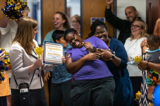 The district awarded several grants to paraprofessionals to get their teaching certifications. (Courtesy Lewisville ISD)