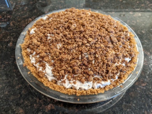 Apple fruit cream pie (Courtesy The Pie Dish)