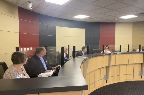 The Pflugerville ISD board of trustees discussed a November bond package worth more than $320 million during an Aug. 18 meeting. (Brian Rash/Community Impact Newspaper)