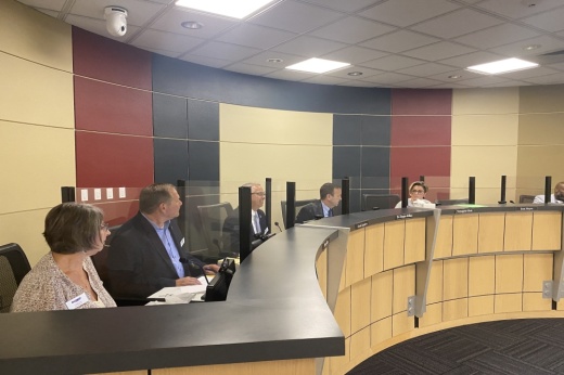 The Pflugerville ISD board of trustees discussed a November bond package worth more than $320 million during an Aug. 18 meeting. (Brian Rash/Community Impact Newspaper)