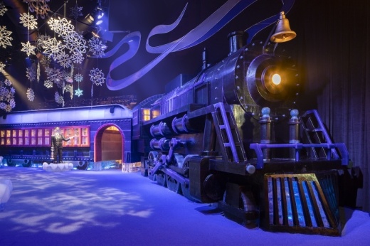 "The Polar Express" will be recreated out of ice at the Gaylord Texan this winter. (Courtesy Gaylord Texan Resort)