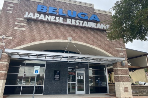 Beluga Japanese Restaurant offered a variety of sushi, ramen and seafood before its closure. (Brooke Sjoberg/Community Impact Newspaper)