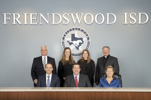 Photo of Friendswood ISD board members 