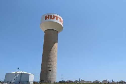 Photo of a water tower in Hutto