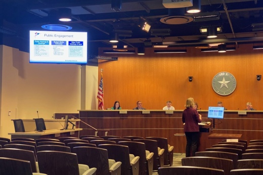 Chief Financial Officer Susan Morgan presented the budget to City Council on Aug. 25. (Brooke Sjoberg/Community Impact Newspaper)