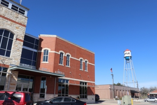Kyle City Hall, located at 100 W. Center St., Kyle, will be one of the various locations people can vote at this November. (Zara Flores/Community Impact Newspaper)