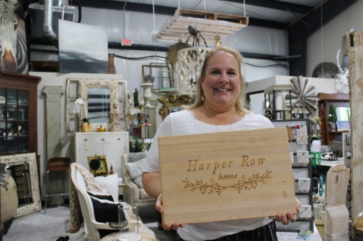 ​​​​​​​Heather Hirosky opened her shop in 2018. (Sara Rodia/Community Impact Newspaper)