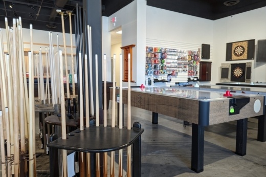 The Billiard Factory opened in Pflugerville this summer. (Carson Ganong/Community Impact Newspaper)