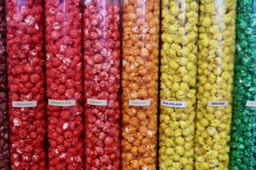 Back in Time offers dozens of flavors, including cinnamon and banana. (Jishnu Nair/Community Impact Newspaper)