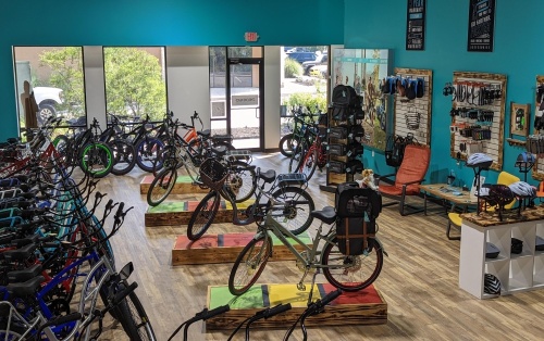 Pedego Electric Bikes opened in The Woodlands in June. (Courtesy Pedego)