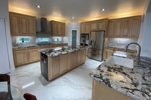 Kitchen remodeling is one of the services SLM General Contractors & Roofing provides. (Courtesy SLM General Contractors & Roofing)