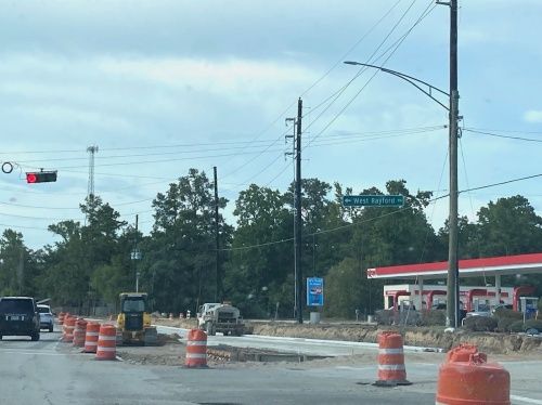 Work on Gosling Road advanced in August, according to Montgomery County Precinct 3 and Harris County Precinct 3. (Vanessa Holt/Community Impact Newspaper)