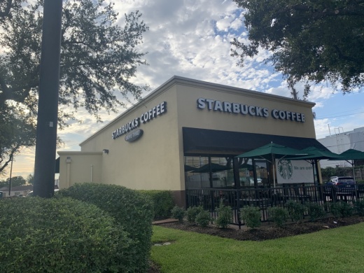 A Starbucks at Shepherd Drive and Harold Street in Upper Kirby may become the first to unionize in Houston. (Shawn Arrajj/Community Impact Newspaper)