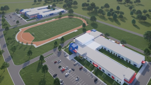 Harmony Public Schools plans to open multiple campuses on a 28.9-acre tract of land purchased by the charter school system at City Place in Spring. (Courtesy City Place)