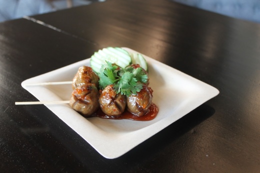 Grilled Meatball (Photos by Renee Farmer/Community Impact Newspaper)
