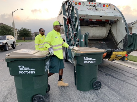 The city of Georgetown contracts with Texas Disposal Systems for all city limit trash services. (Courtesy Texas Disposal Systems)