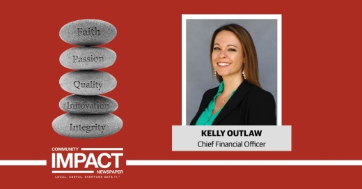 Kelly Outlaw, a licensed CPA with over a decade of executive leadership experience, will serve as Community Impact's new Chief Financial Officer. 