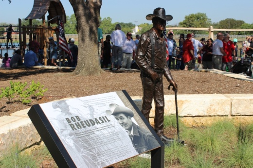 Rheudasil Park is named for the town’s first mayor Bob Rheudasil. (Samantha Douty/ Community Impact Newspaper)