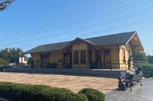 Tomball's GroovFest is set to take place this weekend at the Tomball Depot Plaza. (Lizzy Spangler/Community Impact Newspaper)