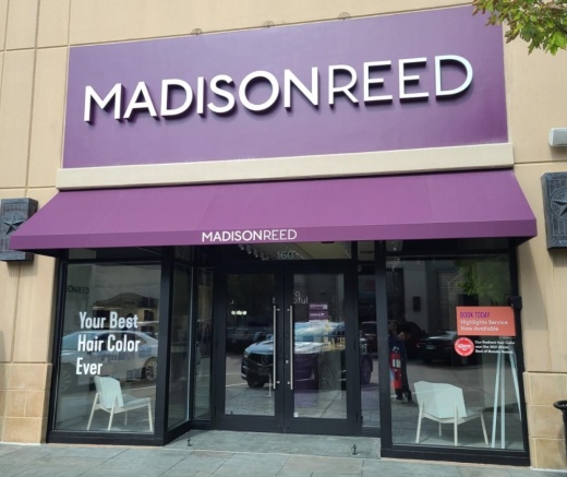 Madison Reed store front.