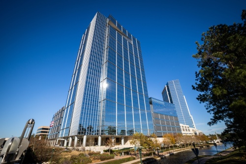 Obagi Cosmeceuticals will be relocating from California to The Woodlands Towers this fall. (Courtesy The Howard Hughes Corp.)