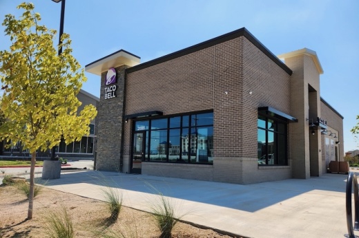 The new Taco Bell is located at the corner of University Drive and Hollyhock Road in Frisco. (Courtesy North Texas Bells)