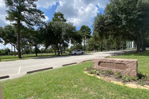 An inclusive playground is planned at Juergens Park in Tomball. (Lizzy Spangler/Community Impact Newspaper)