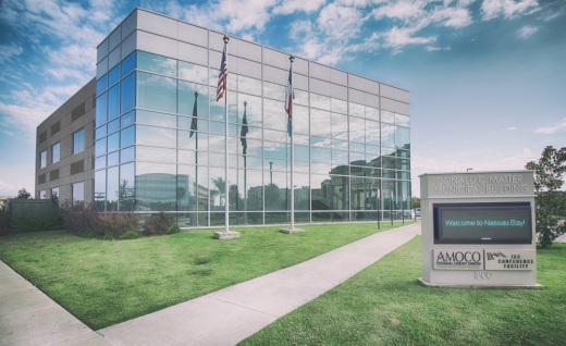 Nassau Bay City Council City Hall stock image photo