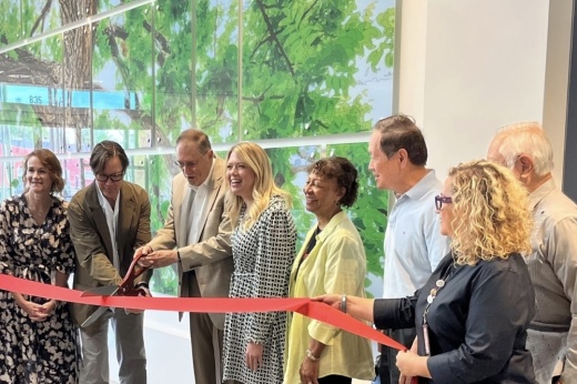 The San Antonio Arts and Culture Department holds a dedication ceremony Sept. 26 at Walker Ranch Senior Center, 835 W. Rhapsody Drive, for “Canopy Dreams,” which artist Stephen Galloway created for the new senior center’s lobby. (Courtesy city of San Antonio)