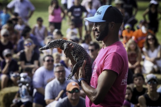 Bridgeland will host Nature Fest with special guest Jungle Jordan, a zookeeper and wildlife instructor. (Courtesy The Howard Hughes Corp.)