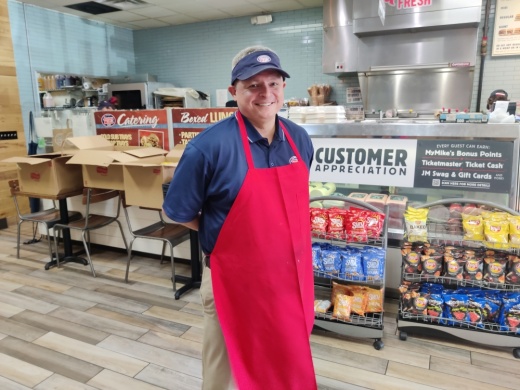 Manny Hernandez is the owner of several Jersey Mike's locations. (Zach Keel/Community Impact Newspaper)